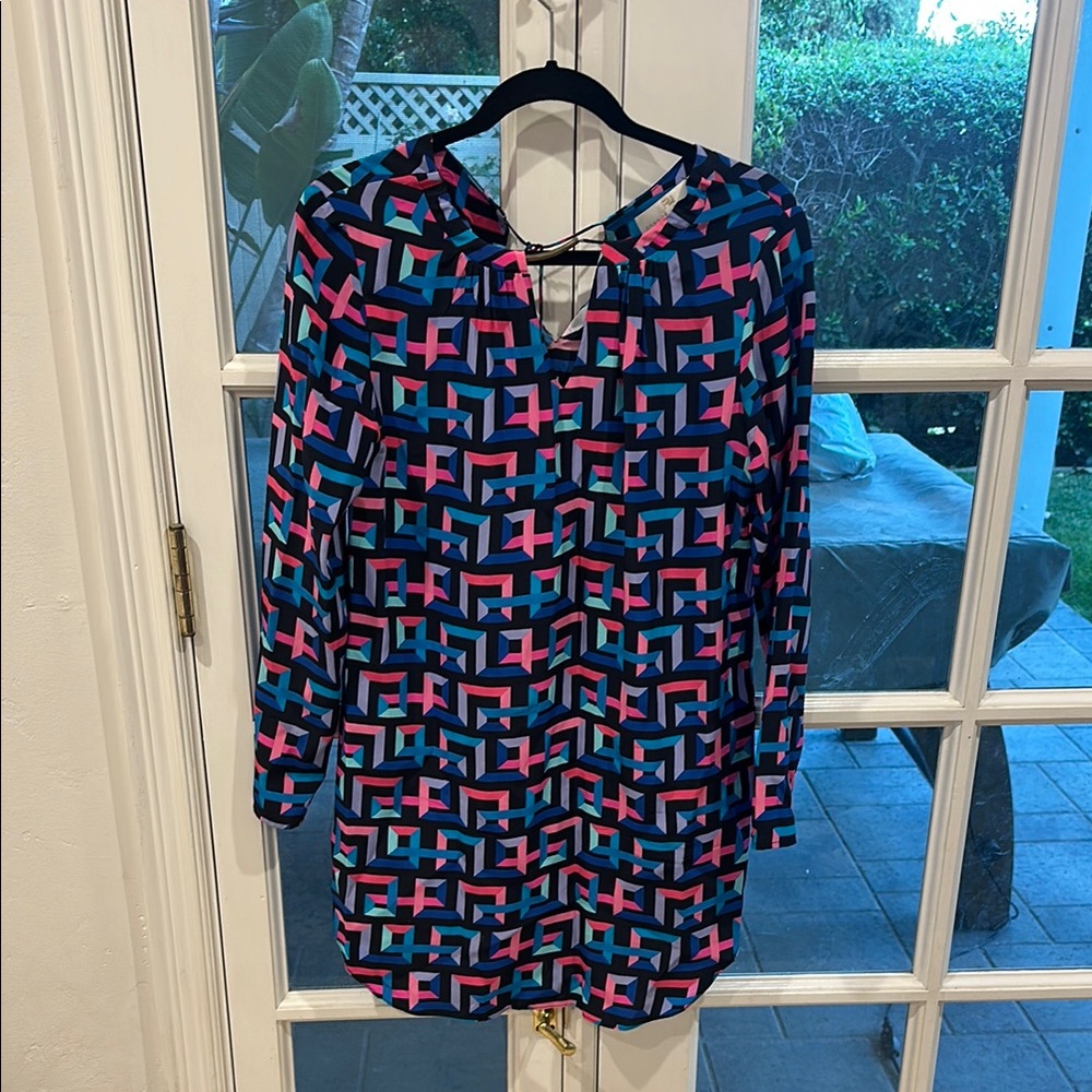 Amanda Uprichard Multicolor Geometric Dress